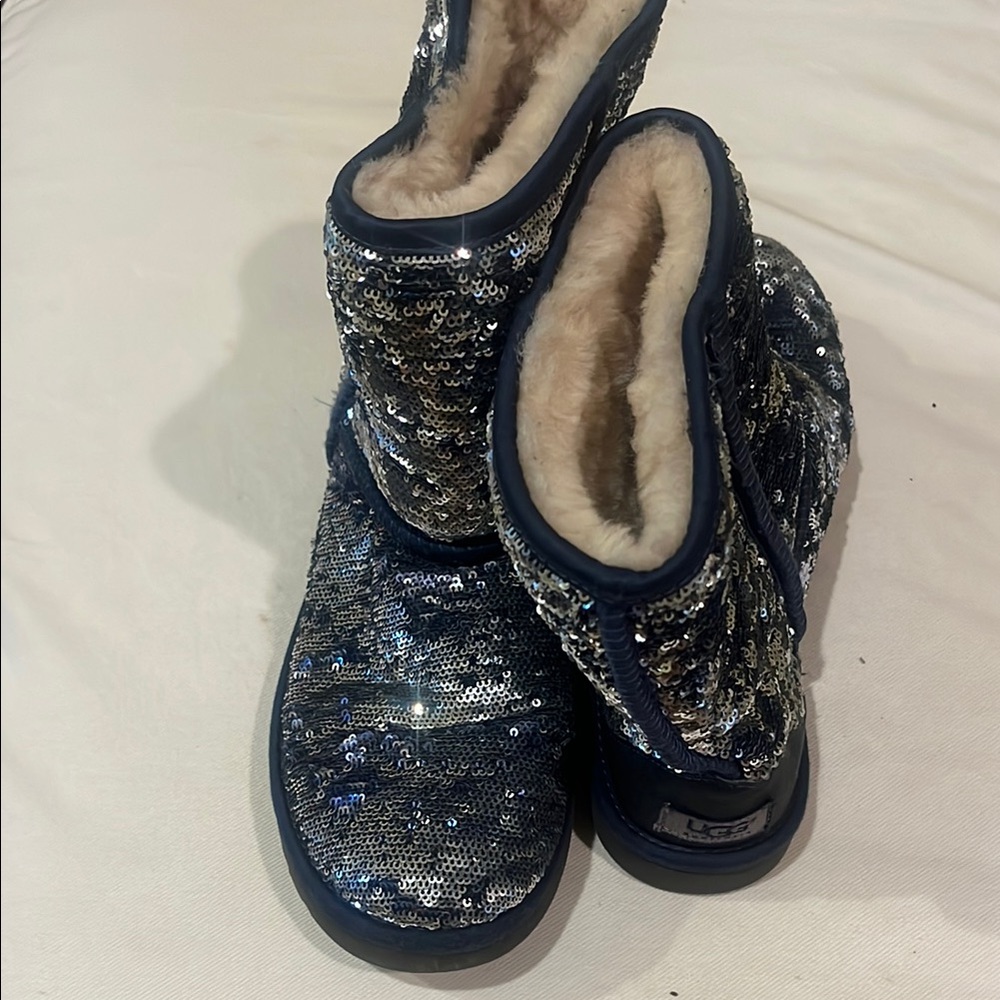 Sequin UGG  Blue Women's Boots